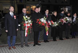 Oficjalne obchody Narodowego Dnia Zwycięskiego Powstania Wielkopolskiego w Czempiniu  (photo)